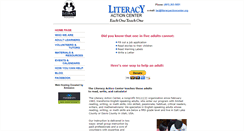 Desktop Screenshot of literacyactioncenter.org